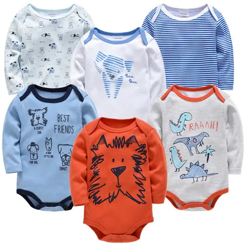 3/6 pcs bodysuit