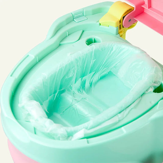 JOY_1 Roll Universal Potty Baby Training Toilet Seat Bin Bags Travel Urina Liners Disposable With Drawstring Boy Girl WC Accessories