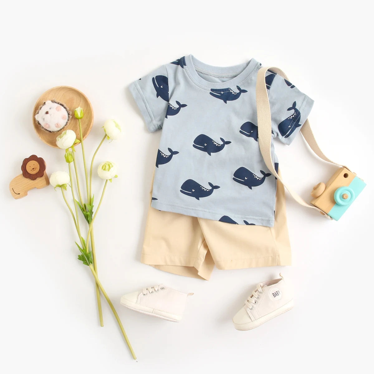 Cartoon Boys Outwear Set
