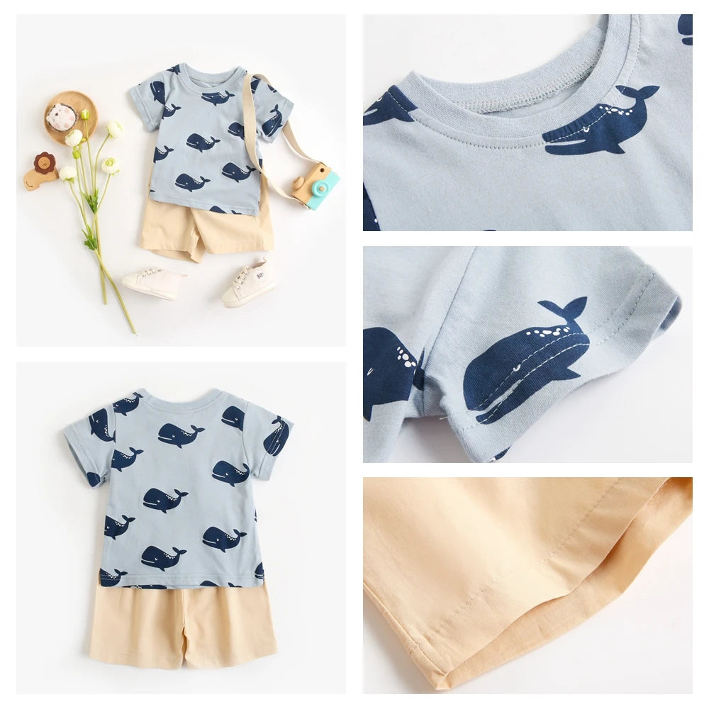 Cartoon Boys Outwear Set