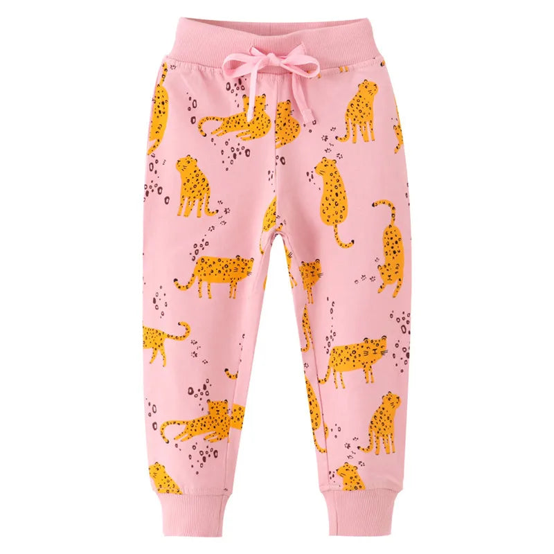 Joy_  Girls Sweatpants Rainbow Print