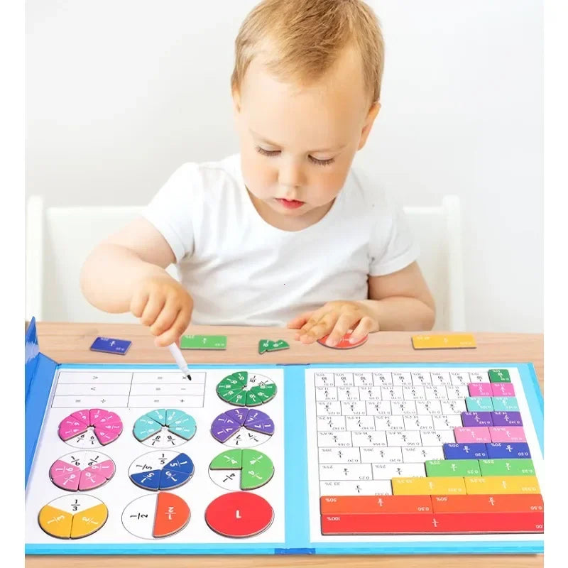 Montessori Fraction Learning Math Toy