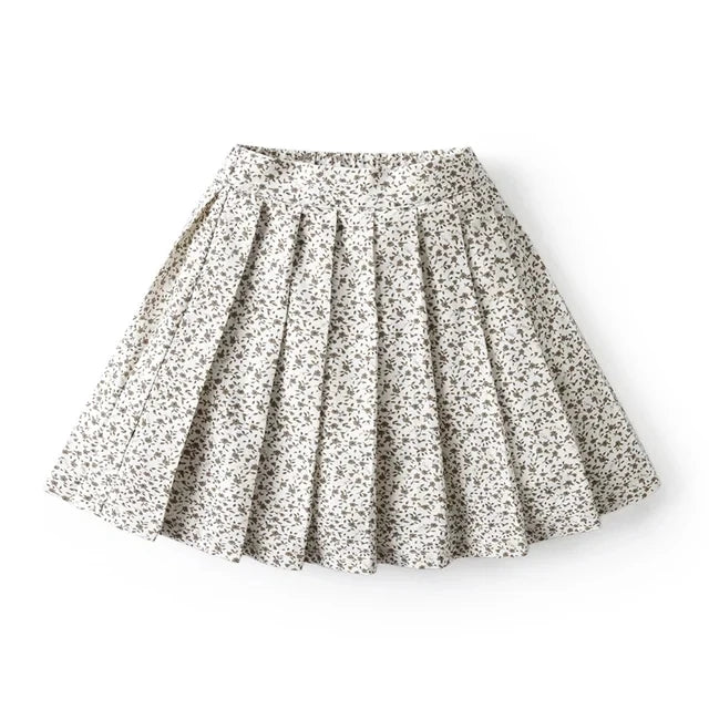 Bird_ Princess Pleated Skirts for Kid Girls