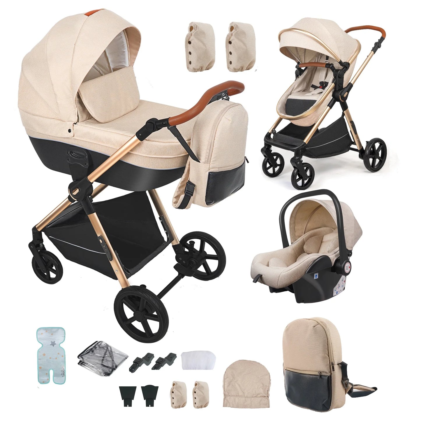 Joy_Baby stroller 3 in 1 for Newborn