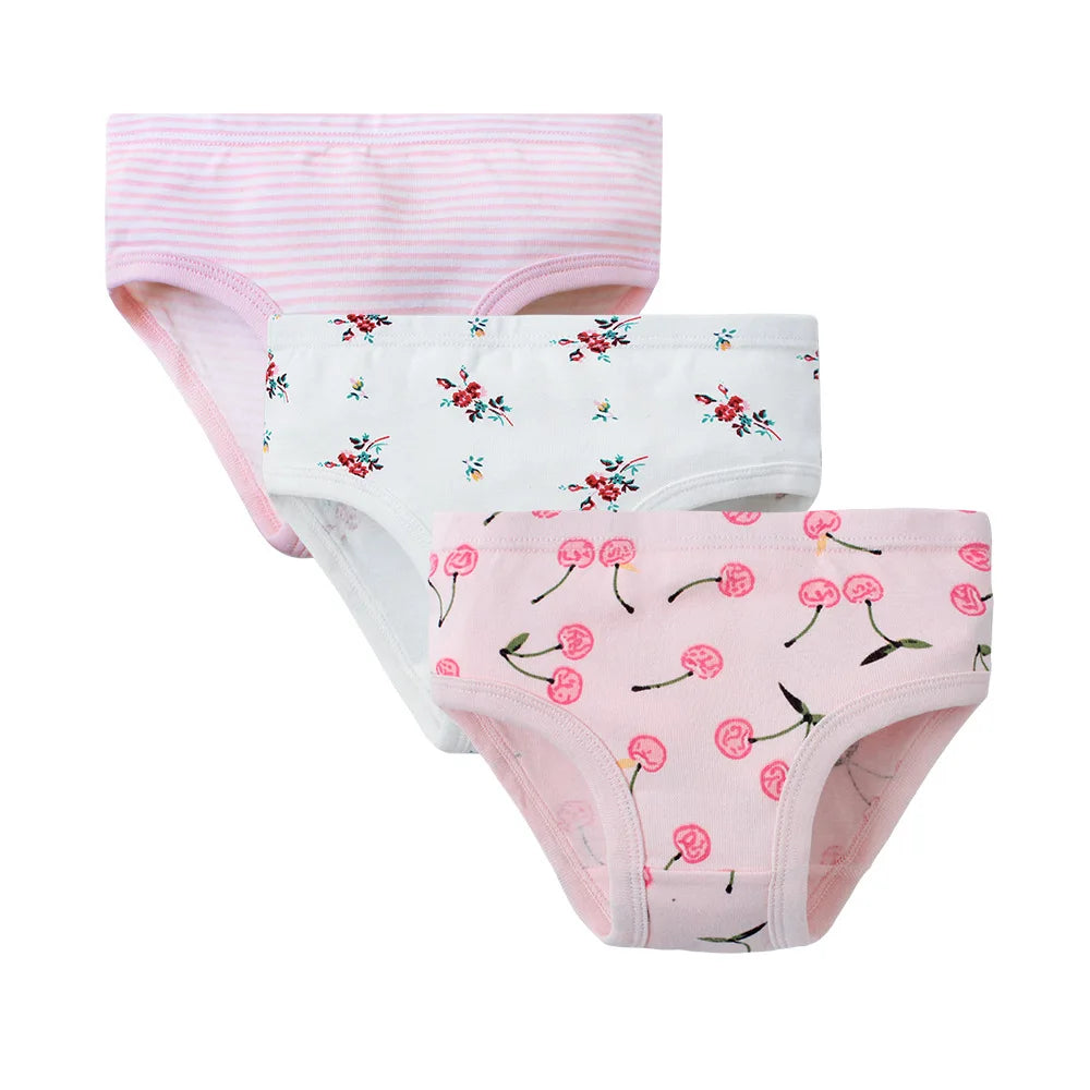 JOY_3pcs Per Pack Girls Panties Cotton  Kids Underwear