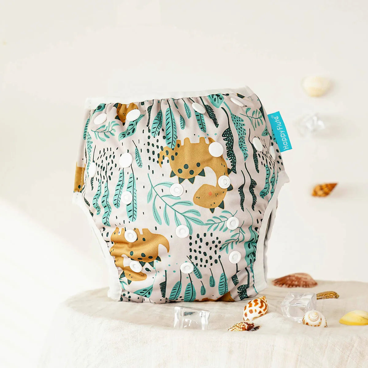 Happy kid _Baby Swim Diapers Reuseable Washable & Adjustable for Swimming