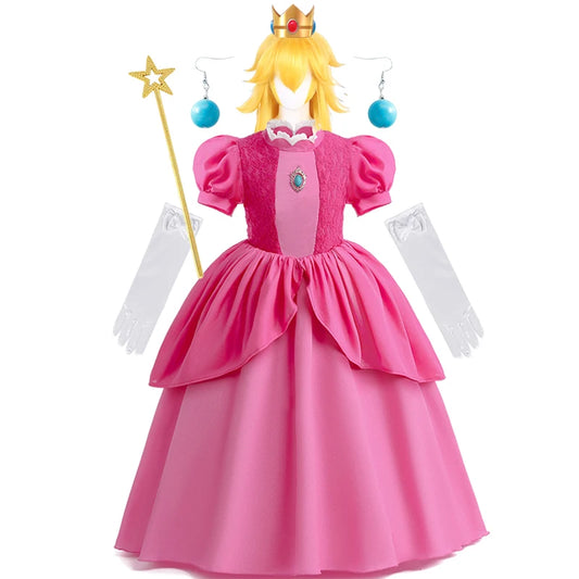 Joy _Kids Girl Princess Dress Cosplay Princess Costume