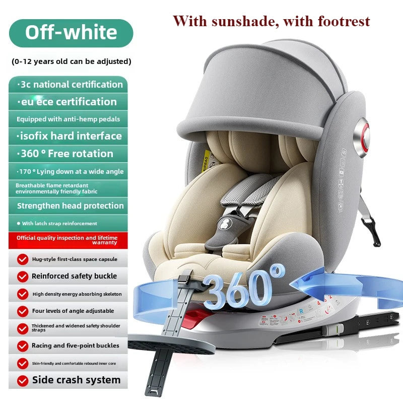 Bird _Universal 360° rotation Child Car Safety Seats