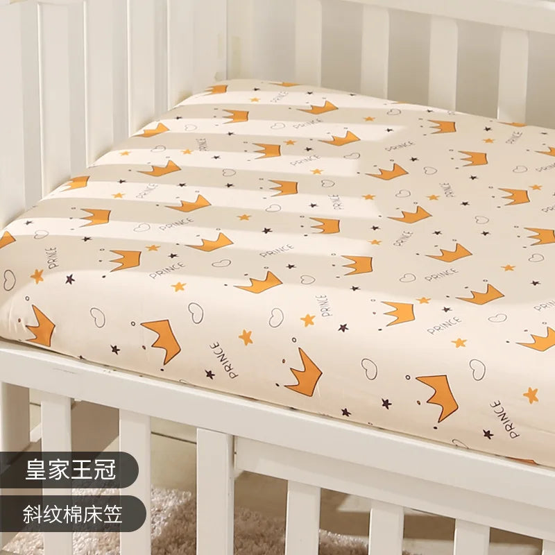 Little one _105x60cm Cotton Crib Bed Sheets