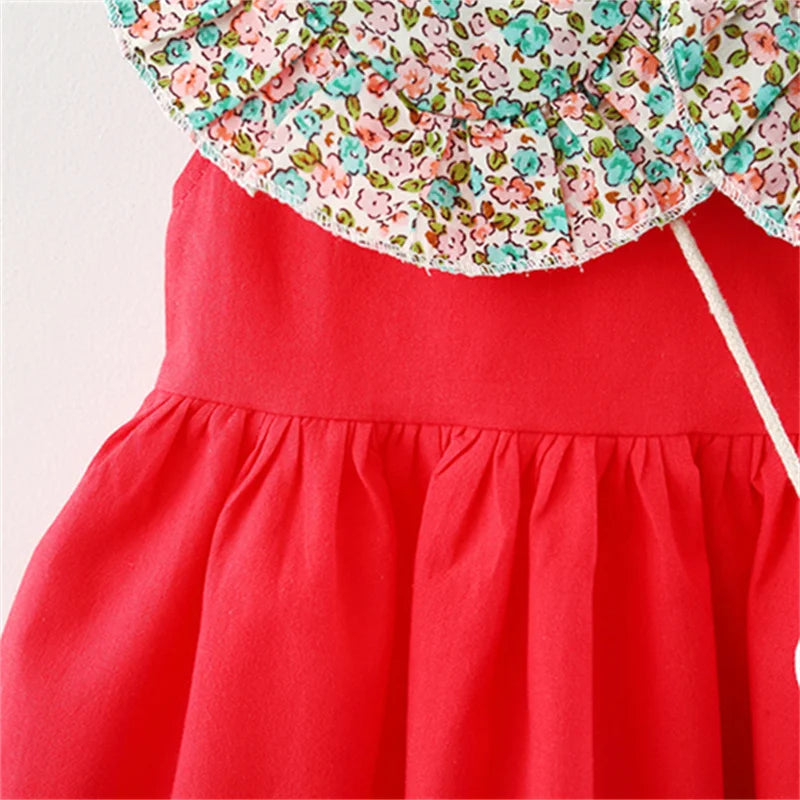 rabbit printed girly dress
