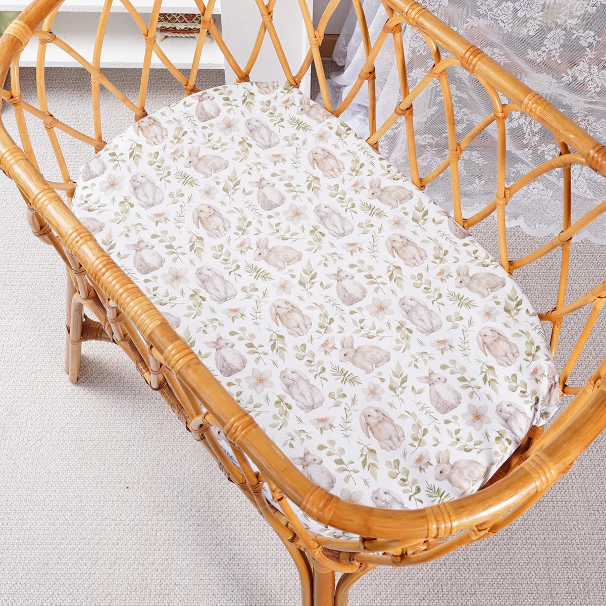 Happy Kid _  Crib Fitted Sheet