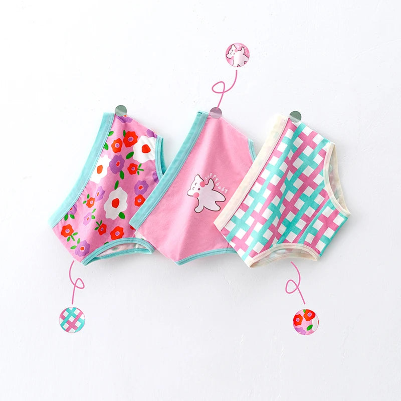 JOY_3Pcs/lot Kids Panties 7 Collections Chirdren's Underwear