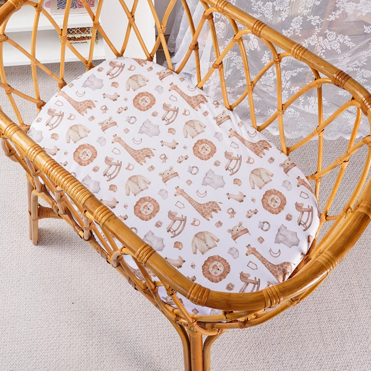 Happy Kid _  Crib Fitted Sheet