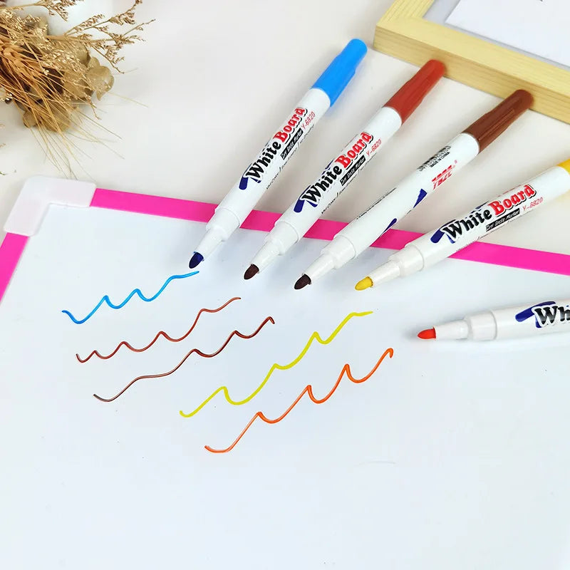 Water Floating Pen Magical Ink Pens With Spoon