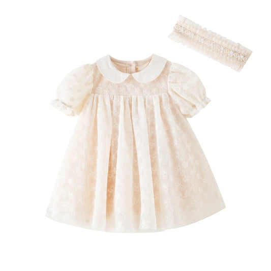 Summer lace baby girl dress