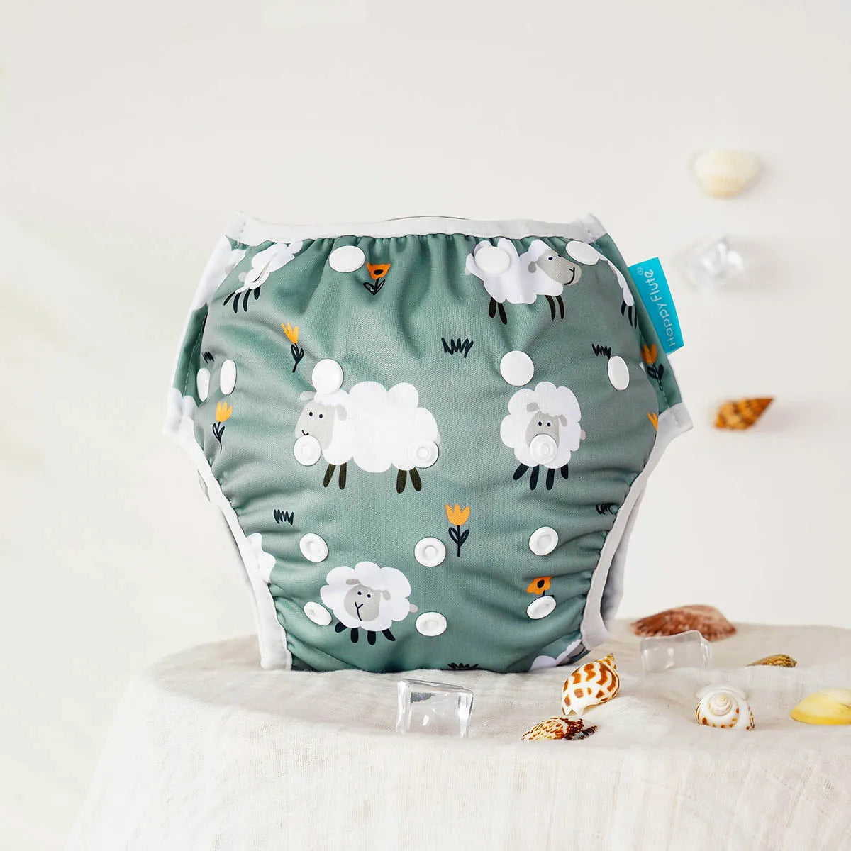 Happy kid _Baby Swim Diapers Reuseable Washable & Adjustable for Swimming