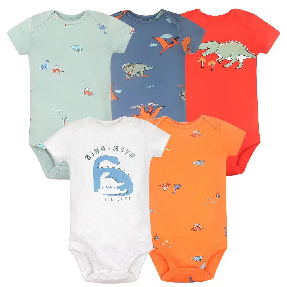 5Pcs/lot Baby Boys &Girls Romper