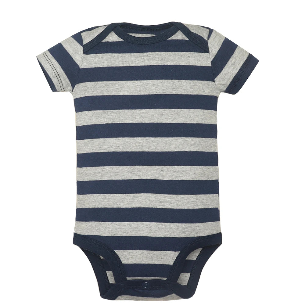5PCS/Lot Baby Boys& Girls Bodysuits 100% Cotton