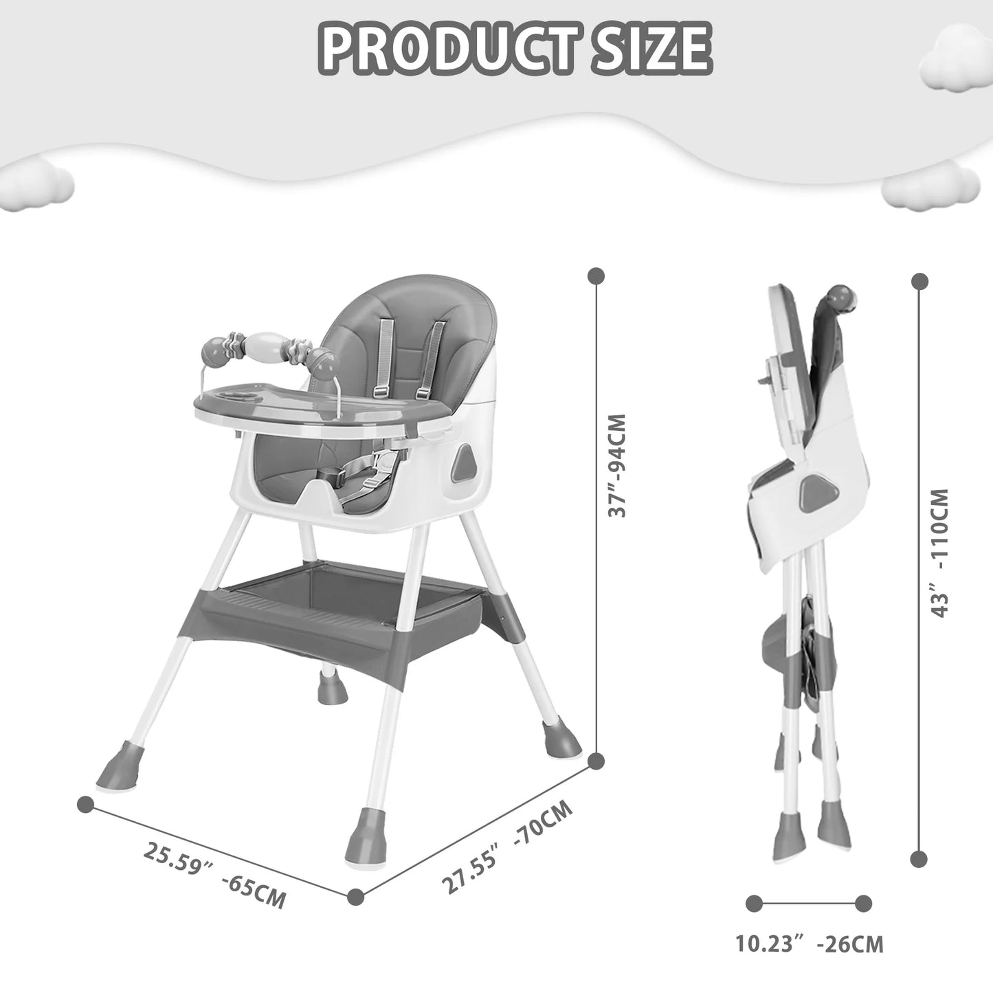 Lovely _ high chair for kids