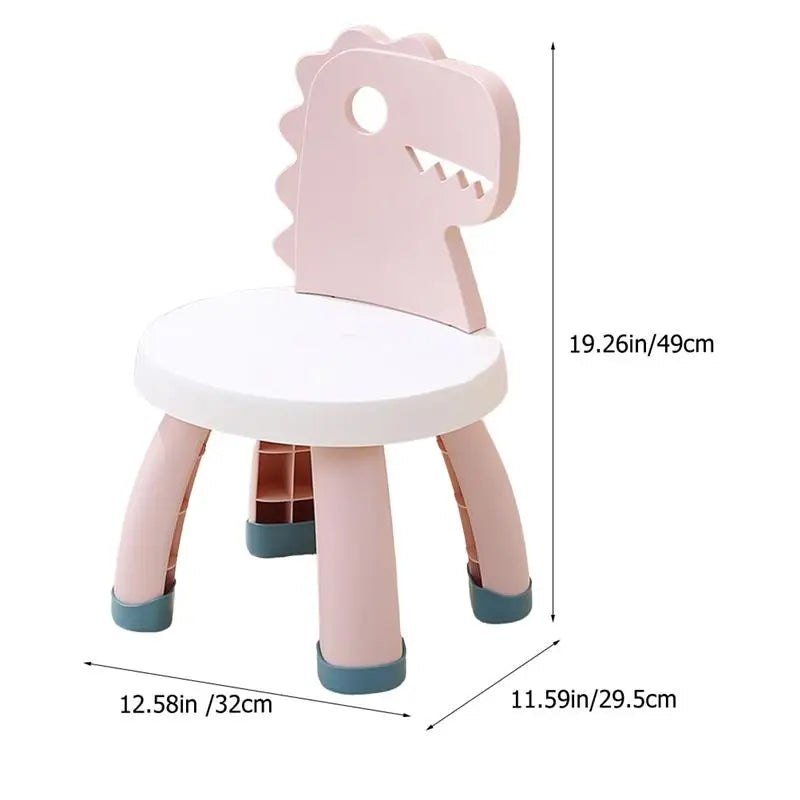 Joy_1Pcs Cartoon Dinosaur Back Chair