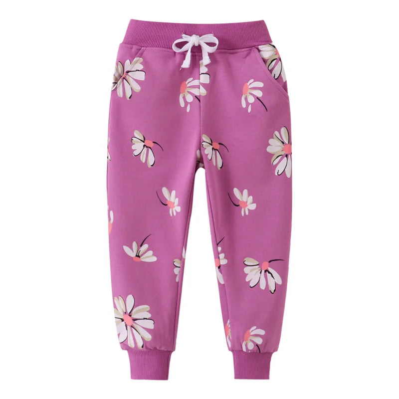 Joy_  Girls Sweatpants Rainbow Print