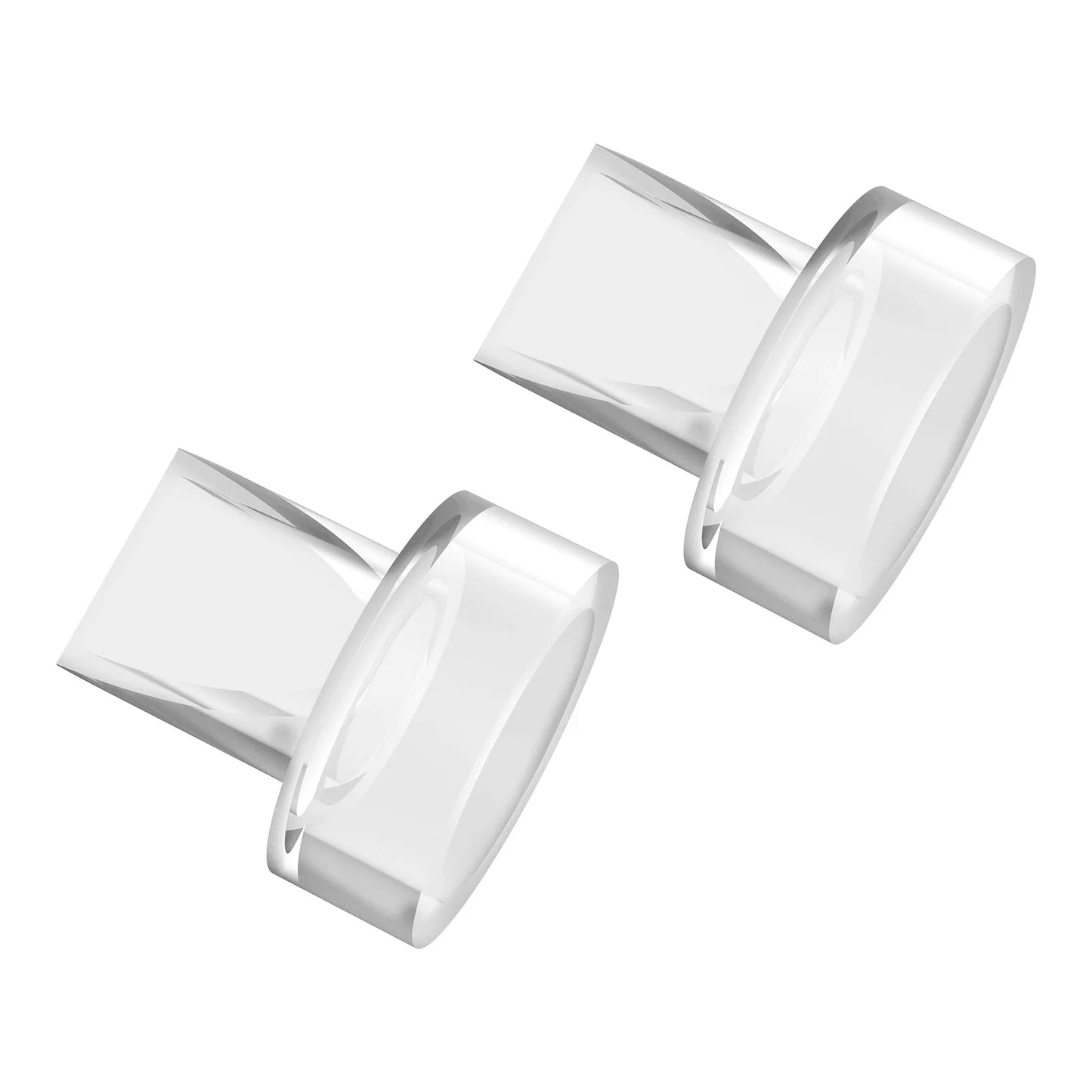 JOY_Electric Breast Pump Replacement Accessory Includes 2PCS Duckbill Soft Food-Grade Silicone for  Wearable Breast Pump