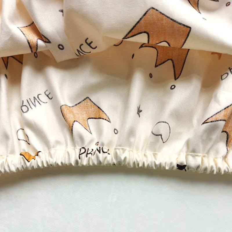Little one _105x60cm Cotton Crib Bed Sheets