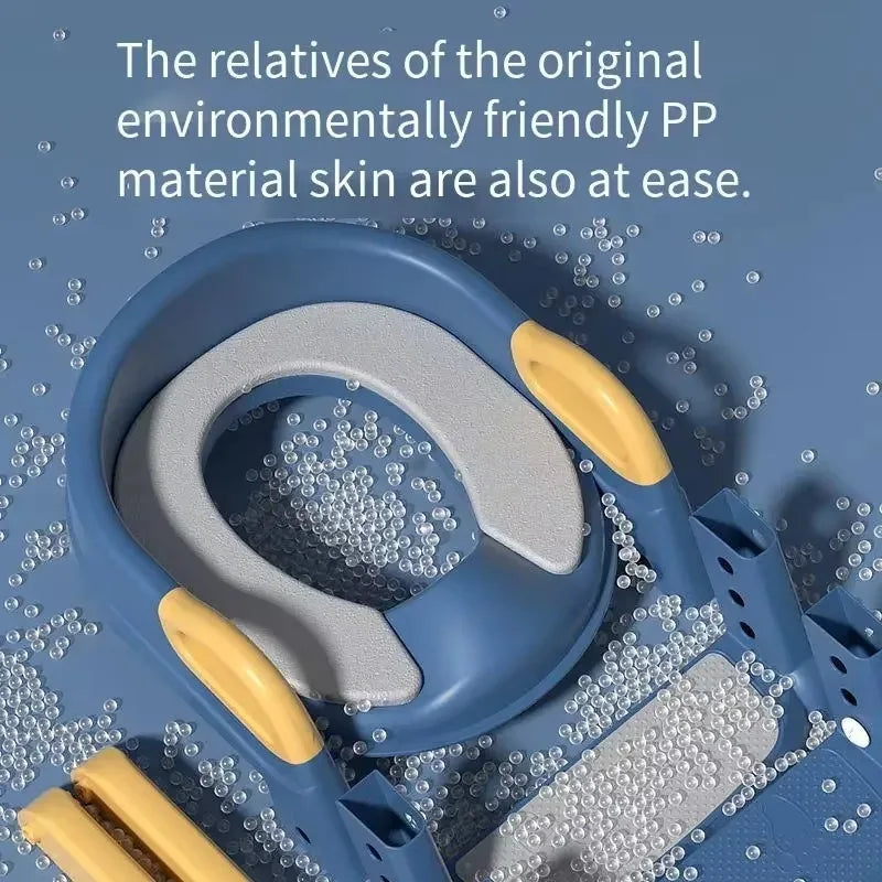 Prince & Queen _Folding Children's Toilet Seat Stool