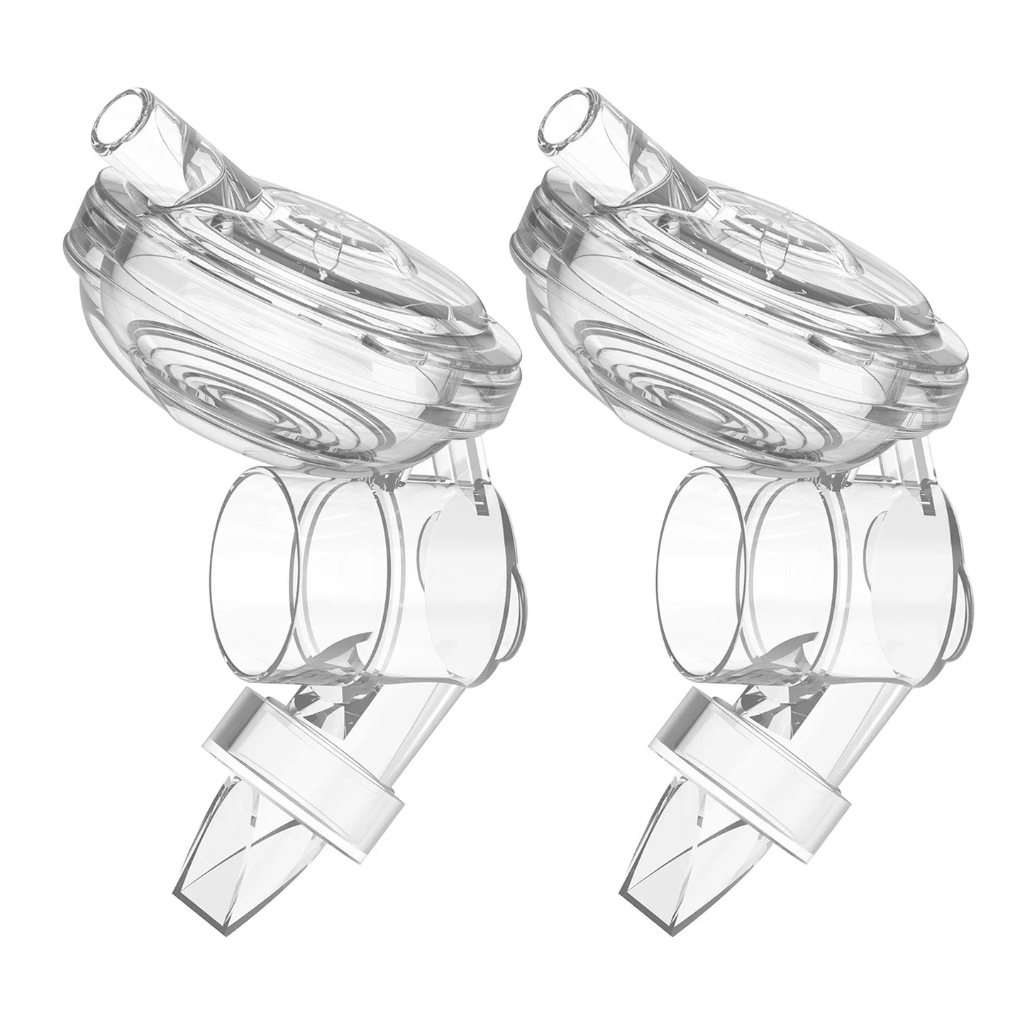 JOY_Electric Breast Pump Replacement Accessory Includes 2PCS Duckbill Soft Food-Grade Silicone for  Wearable Breast Pump