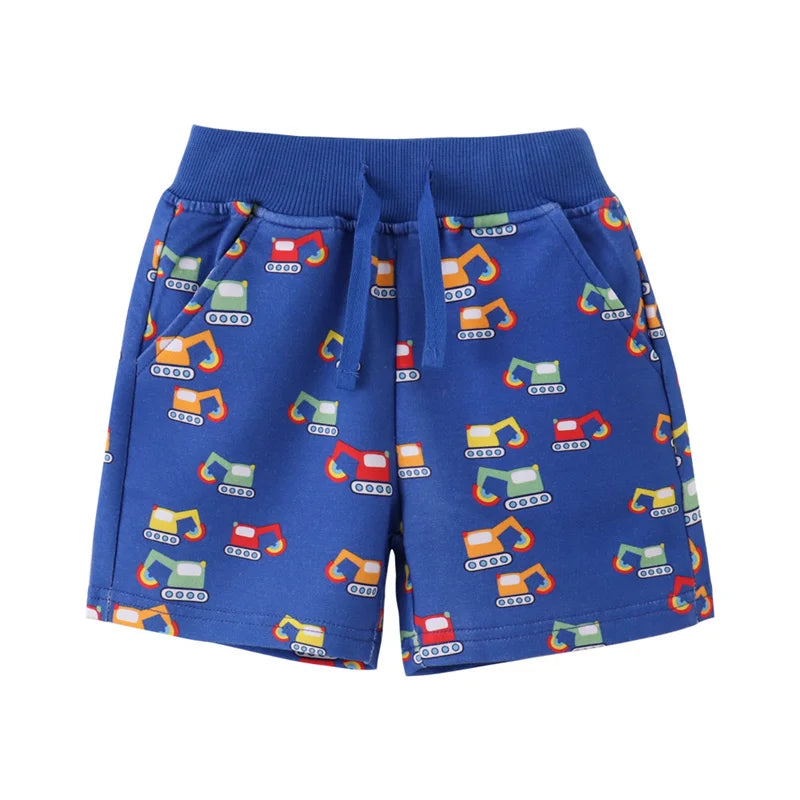 JOY _Jumping Meters 2-7T Summer Crab Boys Shorts
