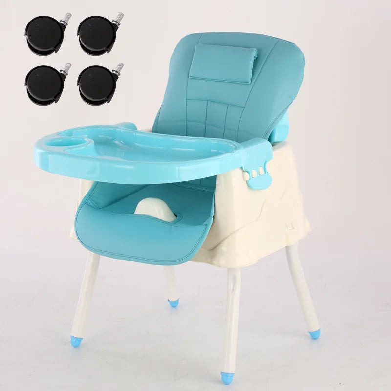 lovely kid_  Multifunctional High Quality Kids Dining Chair with Safety Belt from 1_3years