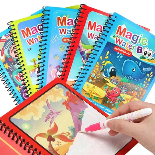 Kids Magic Water Drawing Books