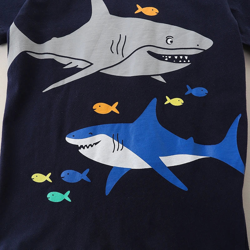 Little one_ Children’s Clothes Summer Baby Boys T-shirt  2-7 year