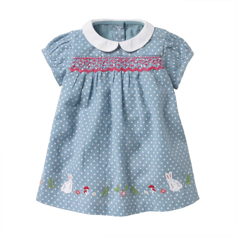 Little Kid_  Girls Lovely Unicorn Dress  for Kids 2-7 year