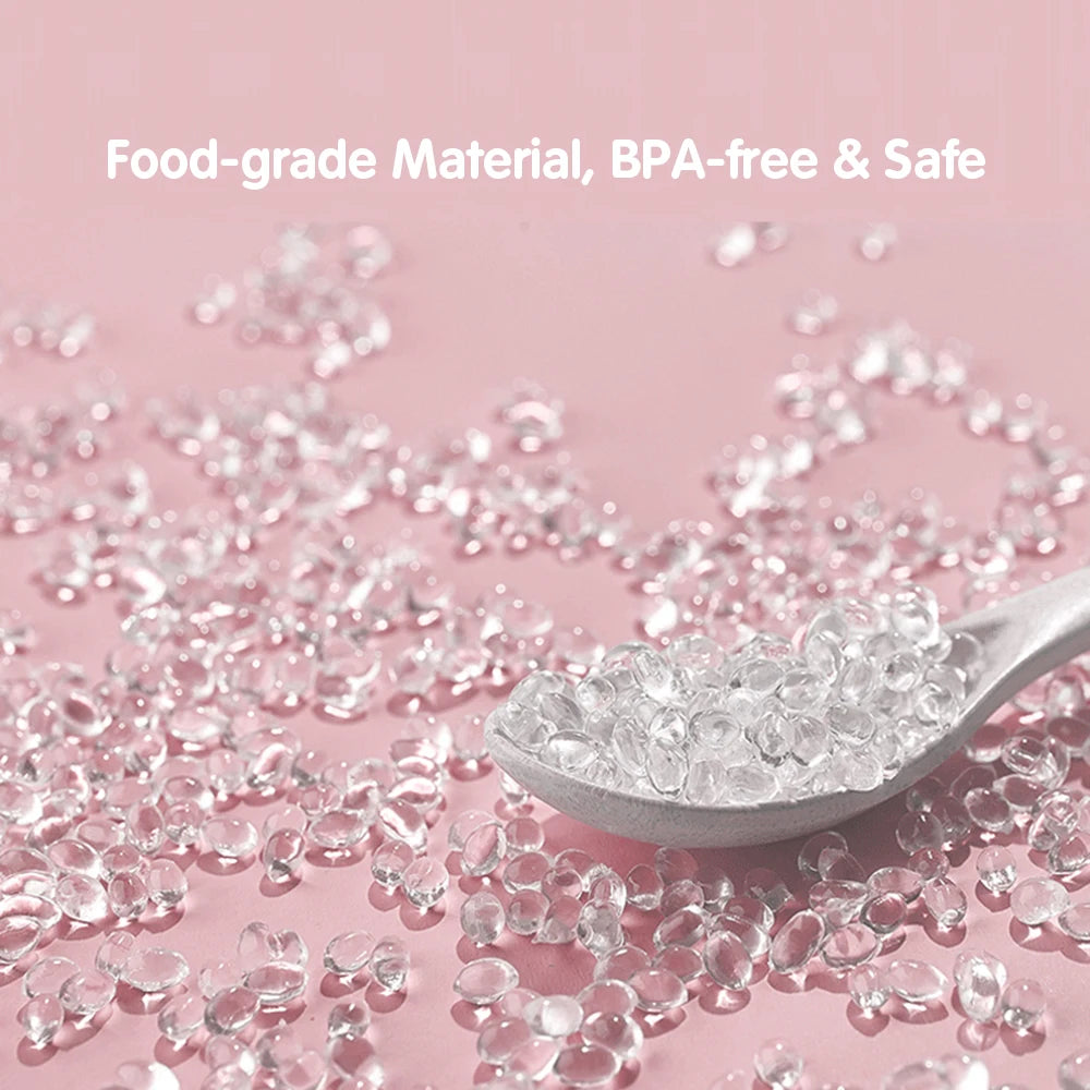 JOY_Electric Breast Pump Replacement Accessory Includes 2PCS Duckbill Soft Food-Grade Silicone for  Wearable Breast Pump