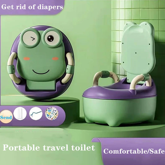 Kiddy _ Cartoon Frog Baby Potty