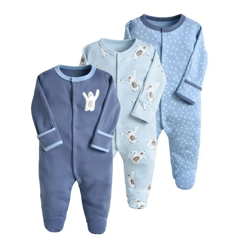 3 Soft Dreams Rompers