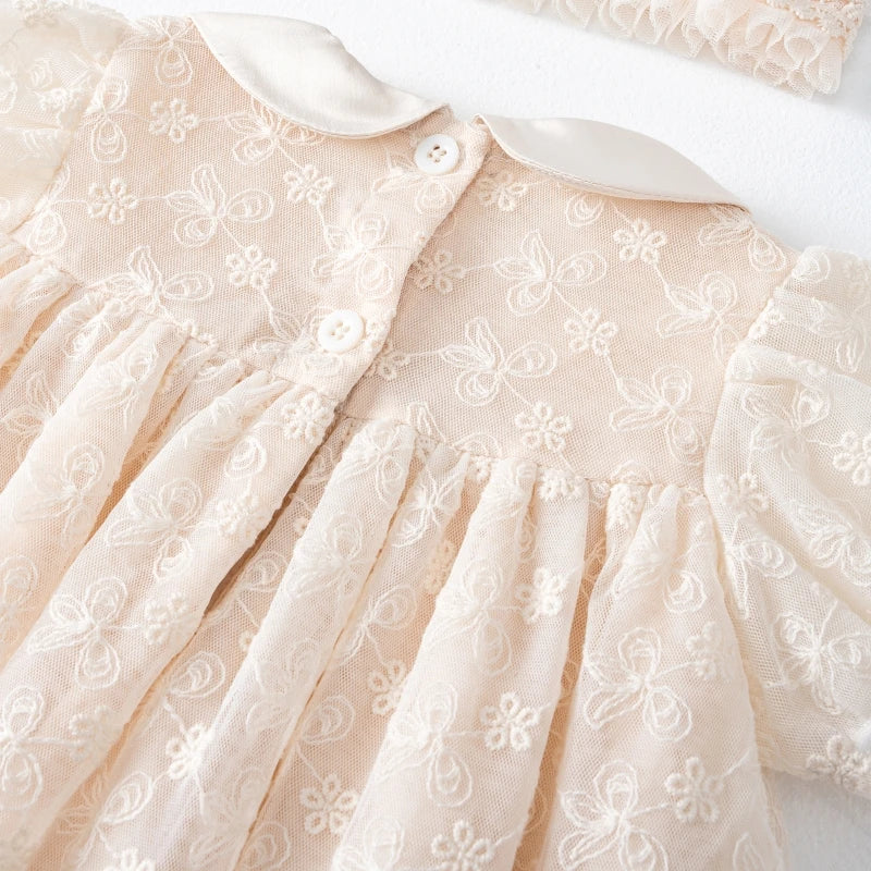 Summer lace baby girl dress