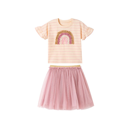 Little kid_ Baby Girls  Summer Cotton Sets