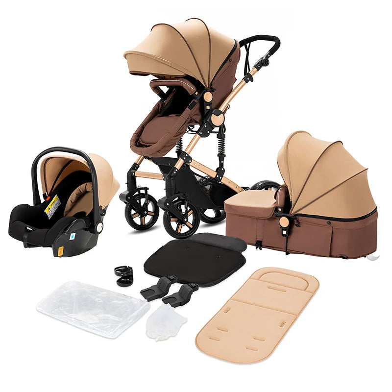 Joy _Stroller 3 in 1 Prams Baby Stroller