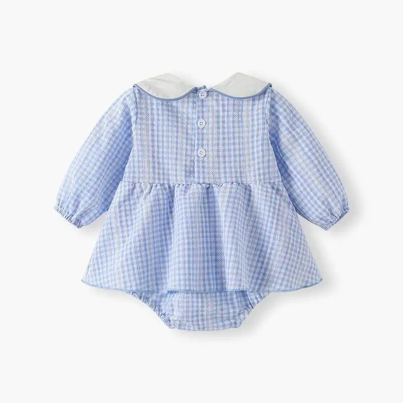 Baby Girl  Peter pan collar Romper