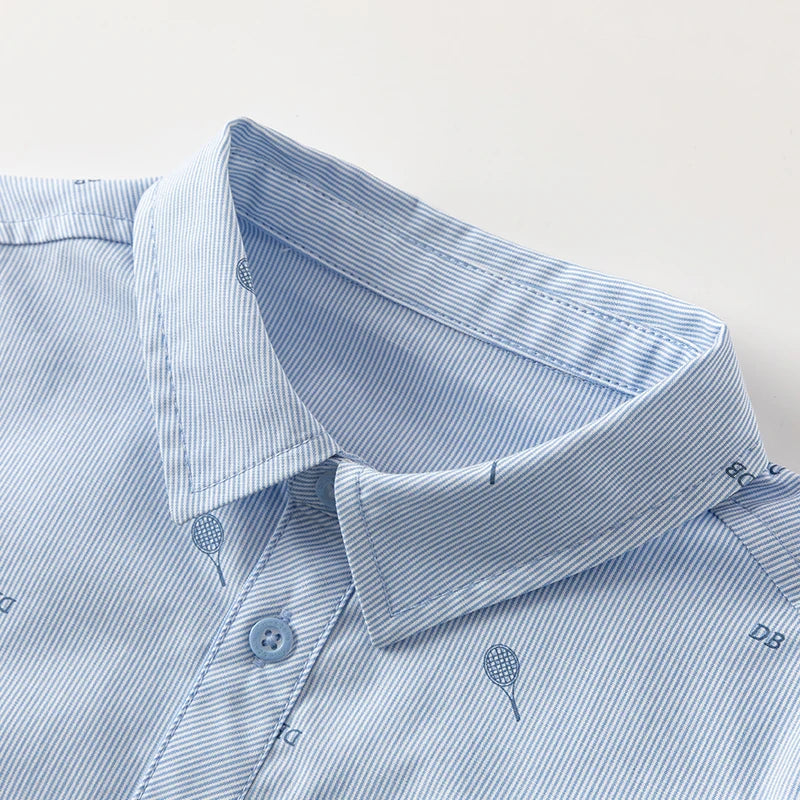 Labella_ Children Striped Shirt