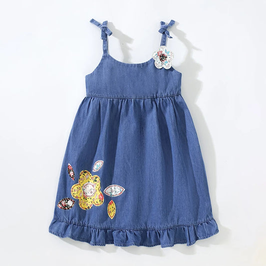 Little Kid _Girls Denim Dress