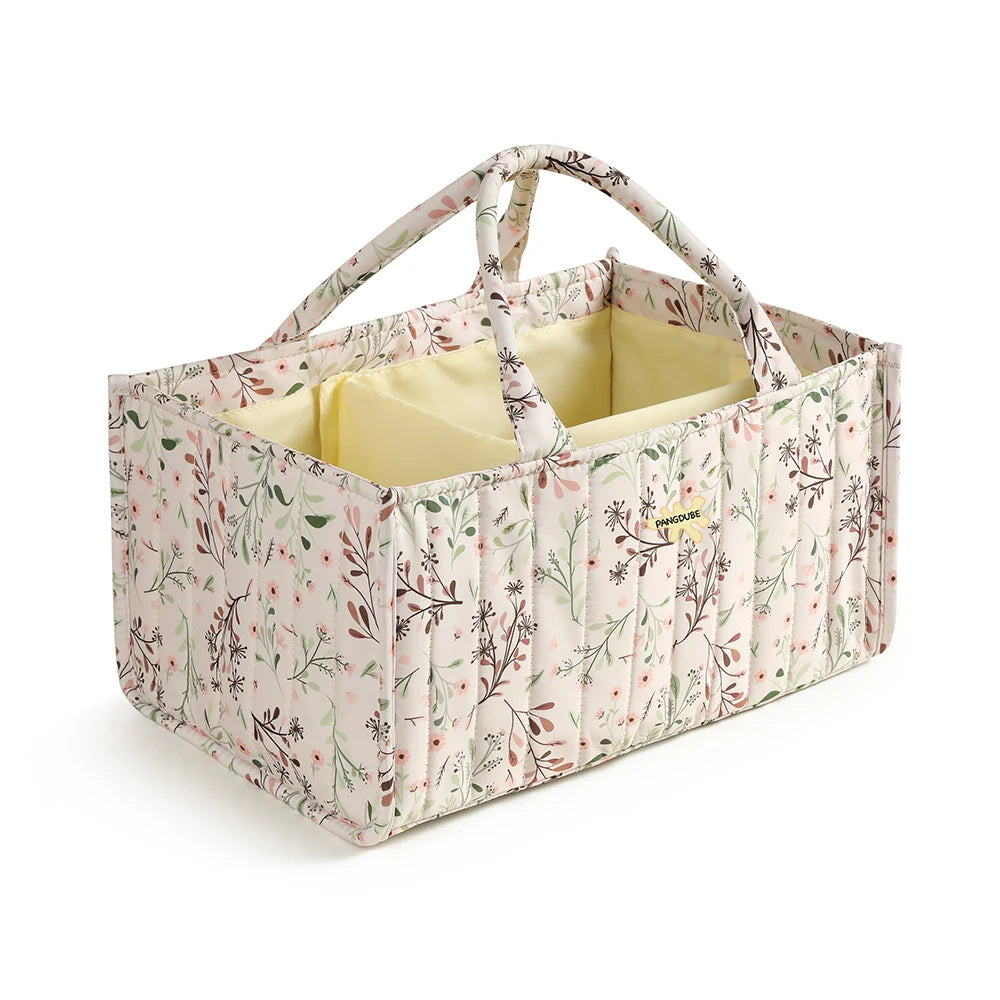 LITTLE ONE_ Baby Diaper Organizer Bag Folding Portable Diaper Stackers & Caddies