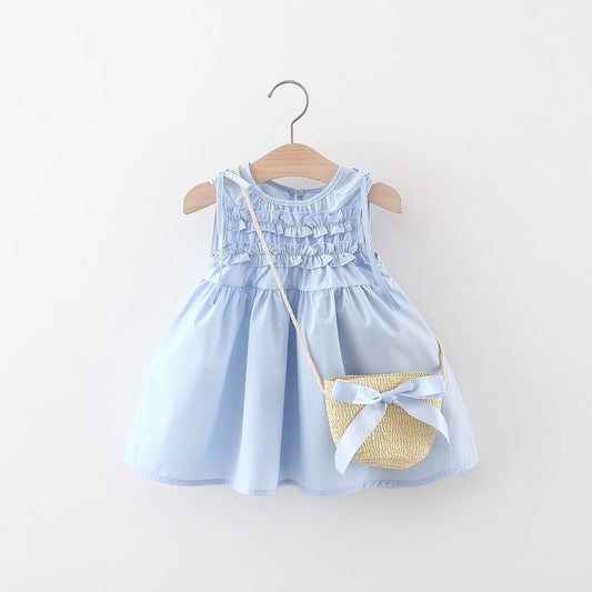 Beach  Baby Girl Dress (9 Months -3 Years）