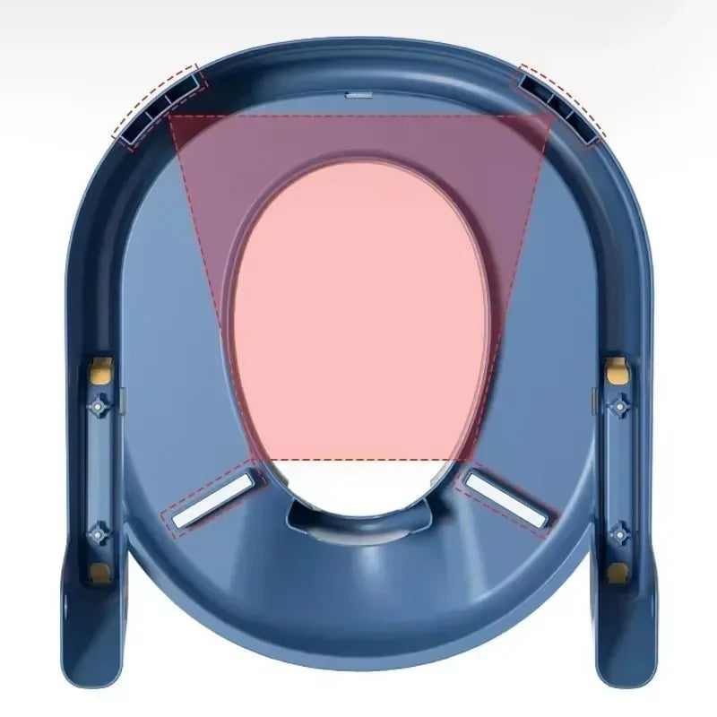 Prince & Queen _Folding Children's Toilet Seat Stool