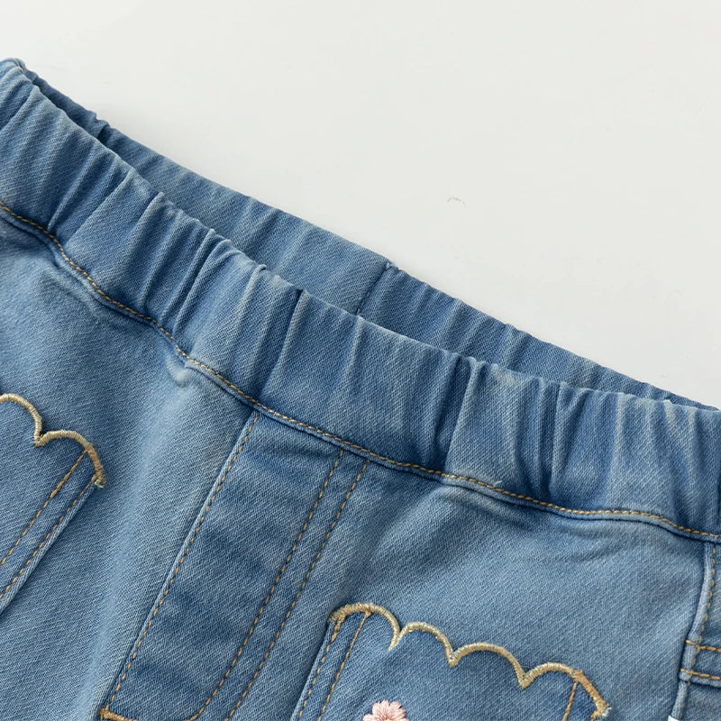 JOY_ Children's Pants Girl's Trousers Baby's Jeans