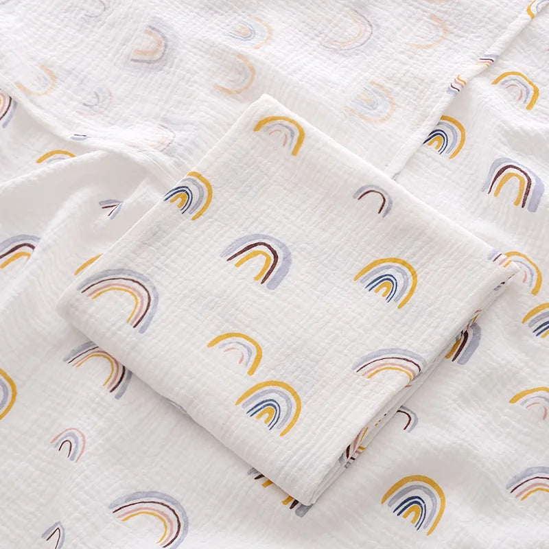 Bird_Baby Blanket Muslin Swaddle