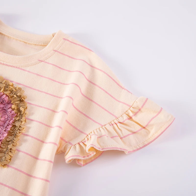 Little kid_ Baby Girls  Summer Cotton Sets