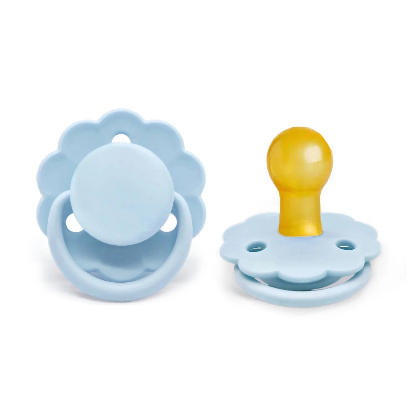 Little one
0-36 months macaron color baby silicone pacifier + pacifier chain